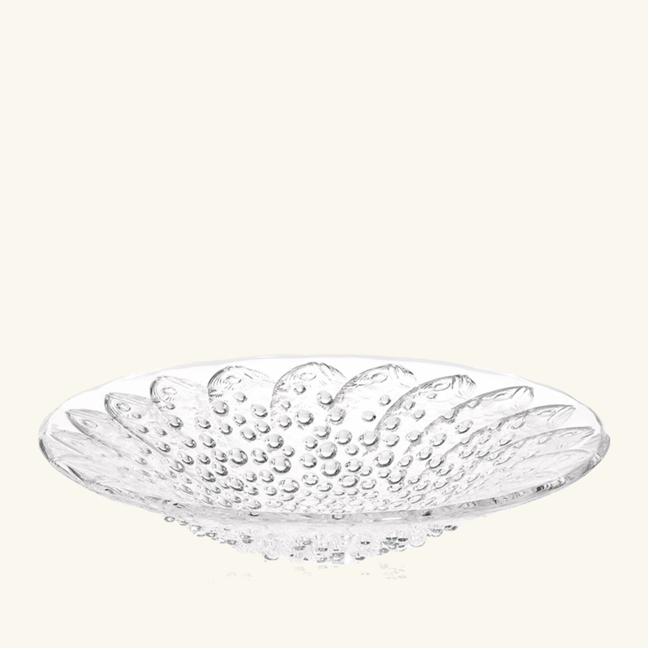 lalique roscoff serving bowl clear 33cm