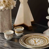 versace virtus gala coffee cup white set of 6