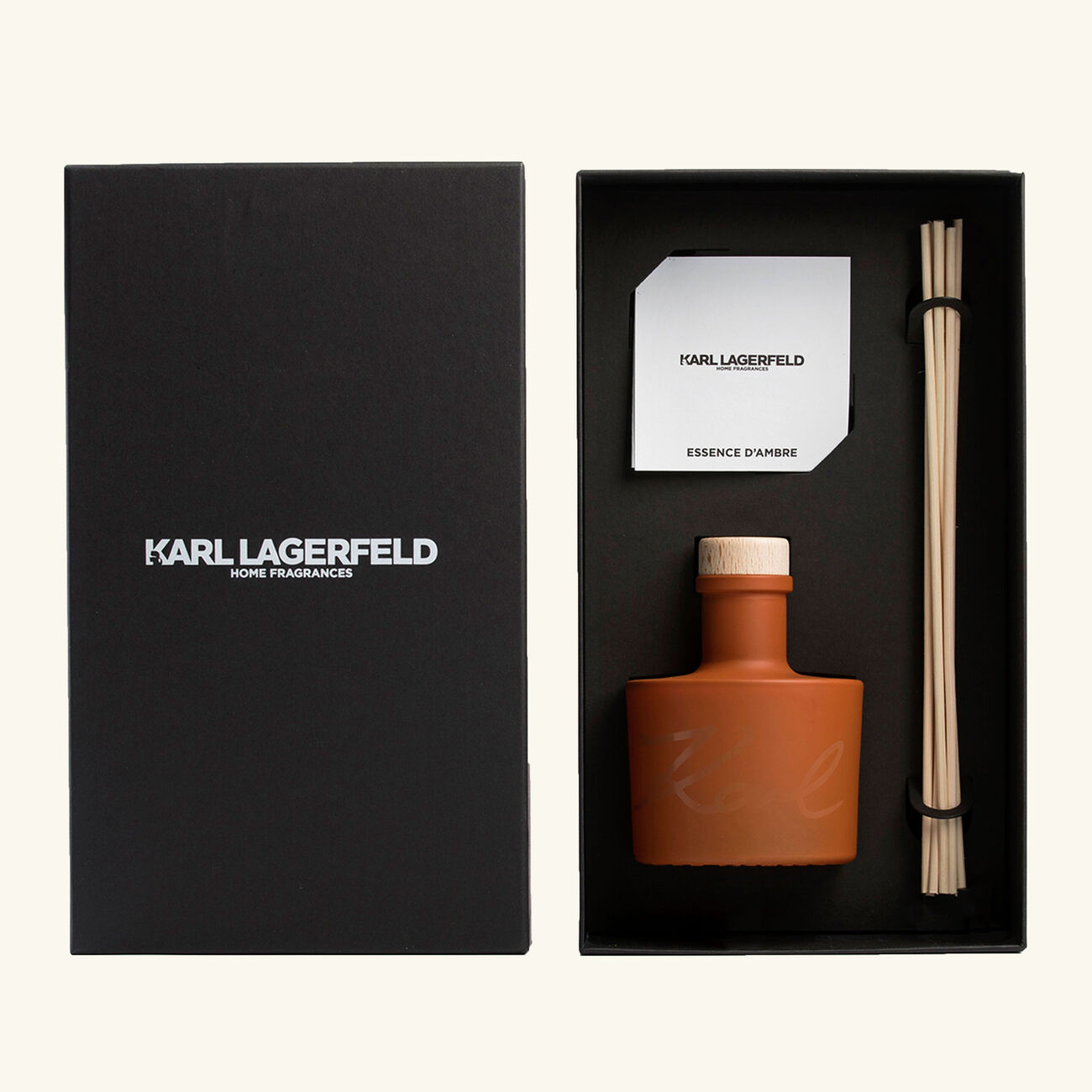 Essence D'Ambre Reed Diffuser with Natural Sticks karl lagerfeld essence d ambre reed diffuser with natural sticks