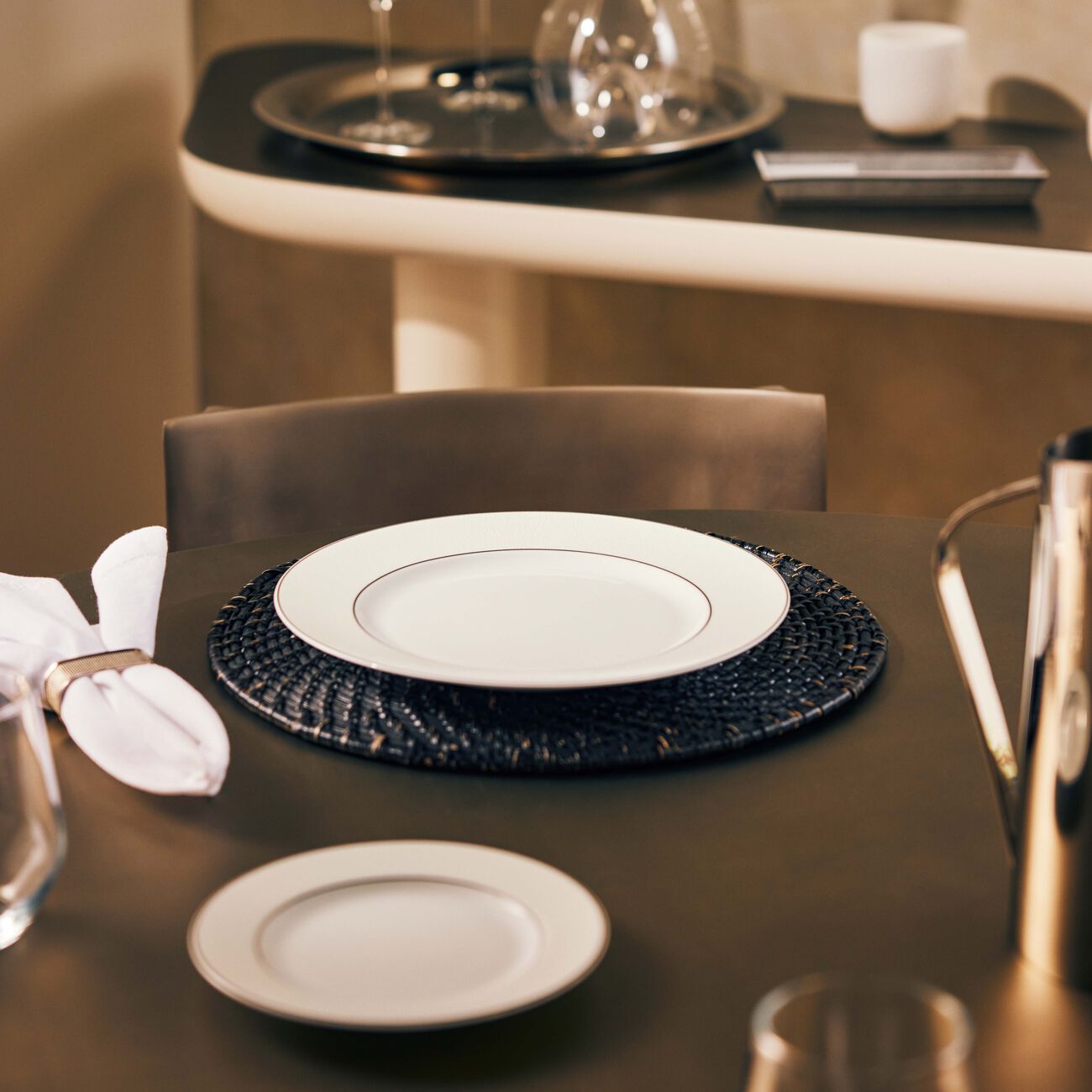 Dune Dinner Plate Round White 26cm bernardaud dune dinner plate round white 26cm