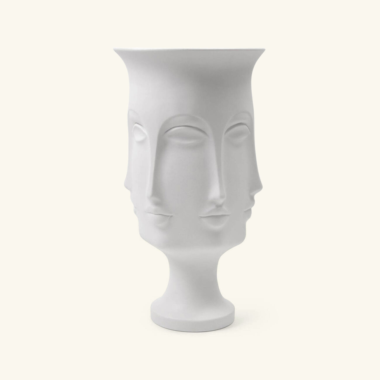 Dora Maar Urn Medium White jonathan adler dora maar urn medium white