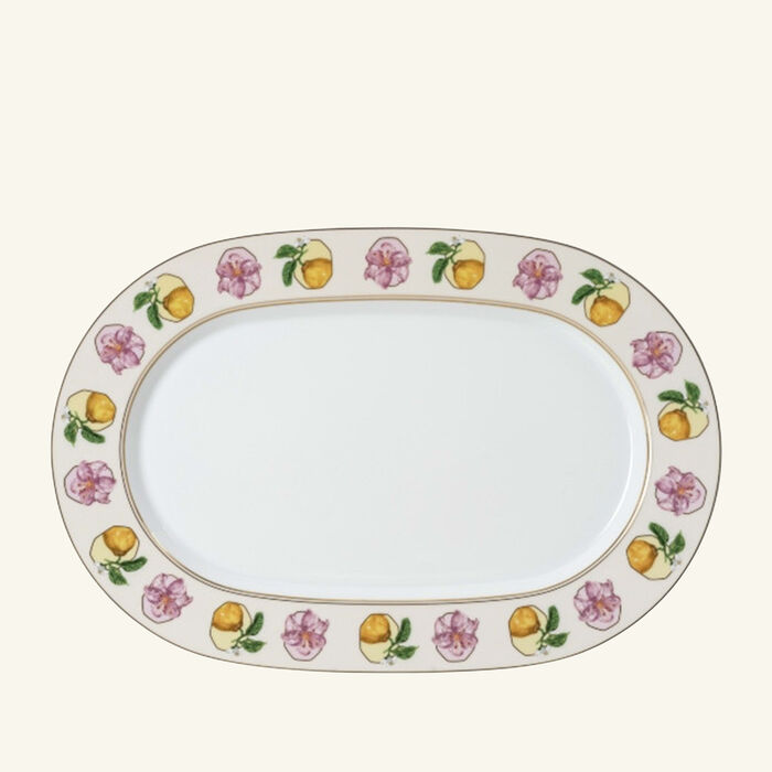rosenthal idyllia serving platter oval marshmallow 34 cm