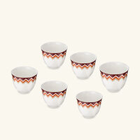 missoni home iconic arabic cup multicolor set of 6
