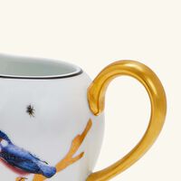 Aux Oiseaux Cream Pitcher Gold bernardaud aux oiseaux cream pitcher gold
