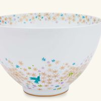 bernardaud feerie michael cailloux salad bowl pink 27cm