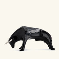 Sevilla Taures Sculpture Medium Black Limited Edition daum sevilla taures sculpture medium black limited edition