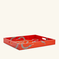 Eden Tray Rectangular Large Orange jonathan adler eden tray rectangular large orange