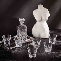 baccarat everyday drinking glass clear set of 6