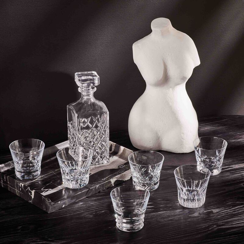 baccarat everyday drinking glass clear set of 6