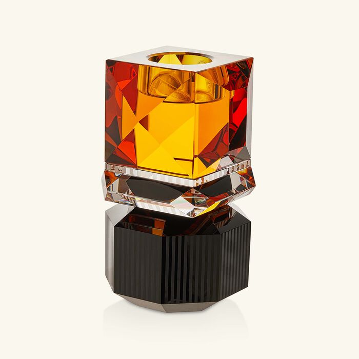 reflections copenhagen dakota tea light holder orange