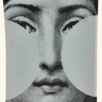 fornasetti tema e variazioni no 150 ashtray rectangular small grey
