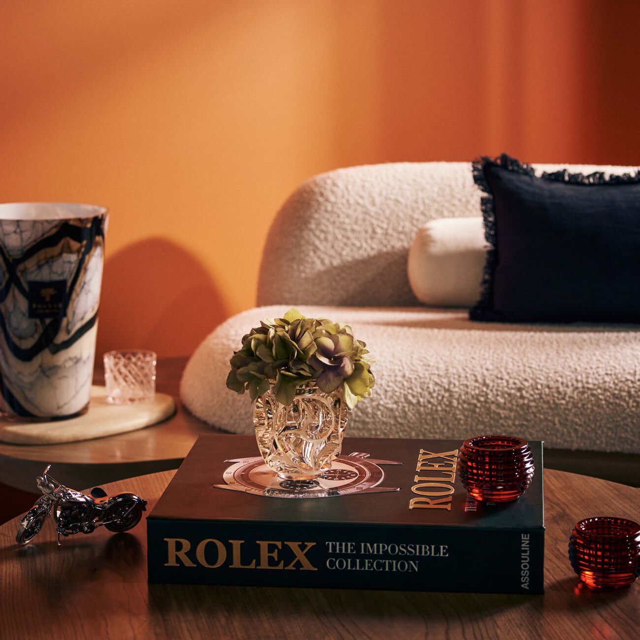 lalique tourbillons vase mini gold