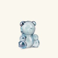 Teddy Air Sculpture Small Blue lalique teddy air sculpture small blue