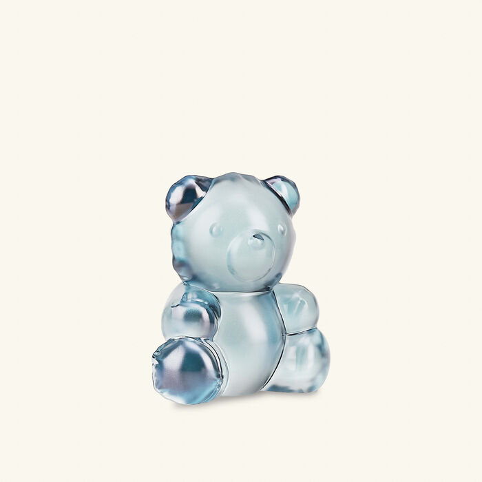 Teddy Air Sculpture Small Blue lalique teddy air sculpture small blue