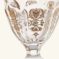 baccarat harcourt empire drinking glass gold