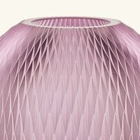 Metamorphosis Vase Round Medium Pink ruckl metamorphosis vase round medium pink