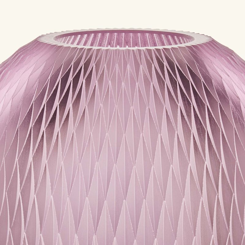 Metamorphosis Vase Round Medium Pink ruckl metamorphosis vase round medium pink