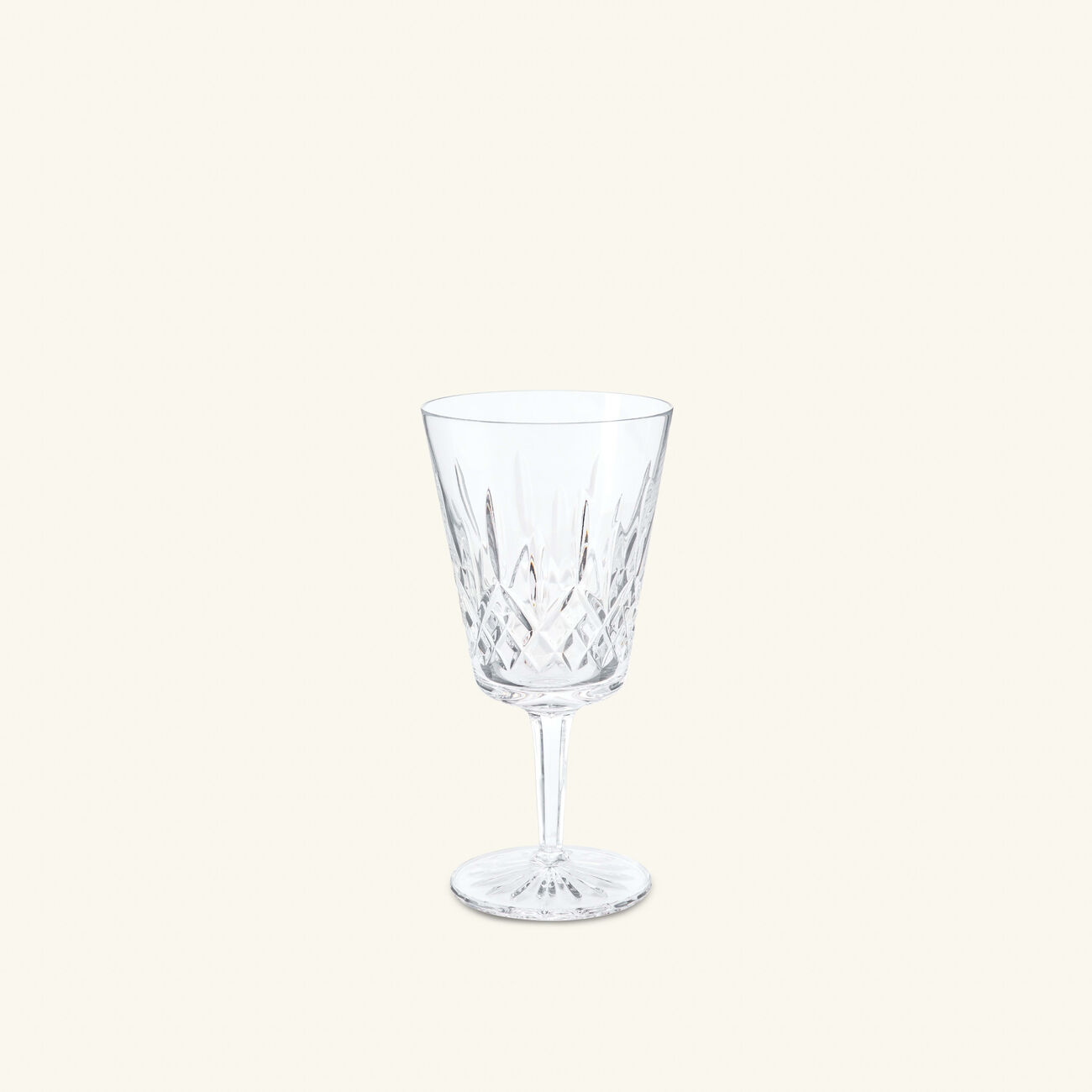 waterford lismore drinking glass large clear set of 2