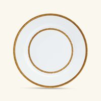 pinto paris vannerie charger plate white 30cm