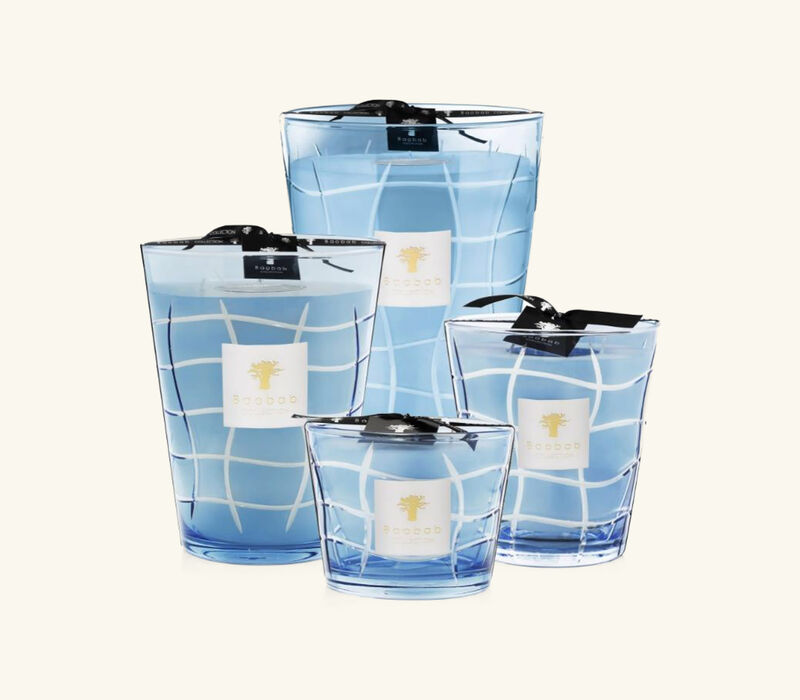 Waves Belharra Candle Maxi Max baobab collection waves belharra candle maxi max