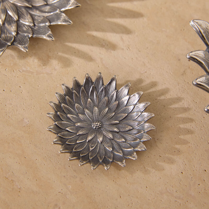 buccellati anemone flower bowl mini silver