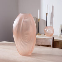 Alize Vase Medium Pink lalique alize vase medium pink