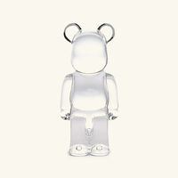 baccarat be rbrick figurine mini clear