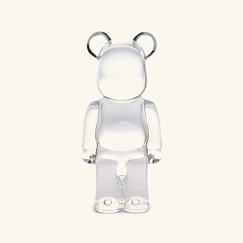 baccarat be rbrick figurine mini clear