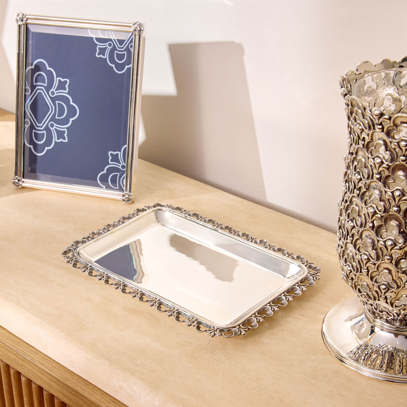 بوتشيلاتي صينية الحلى أوبرا بتصميم مستطيل وصغير