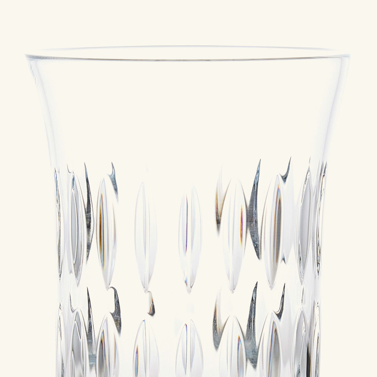 Flora Vase Small Clear Set Of 3 baccarat flora vase small clear set of 3