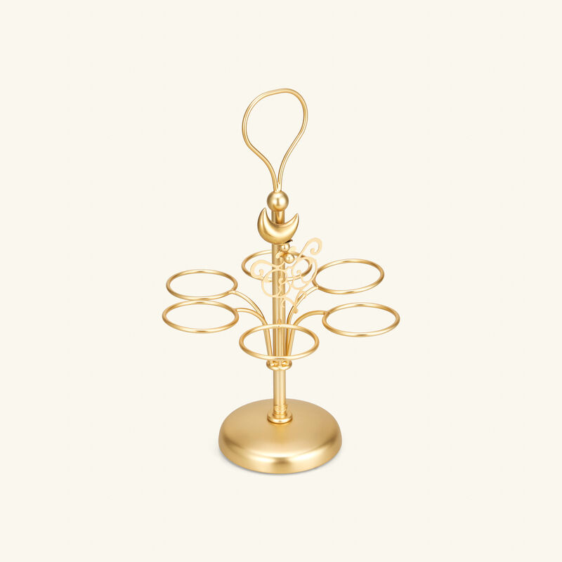 villari extravaganza coffee cup holder gold