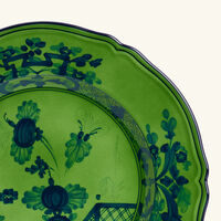 Oriente Italiano Charger Plate Round Green 31cm ginori 1735 oriente italiano charger plate round green 31cm