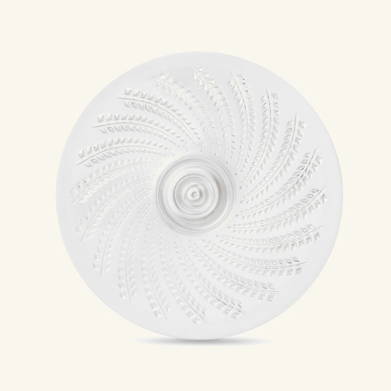 lalique glycines hollow trinket tray clear