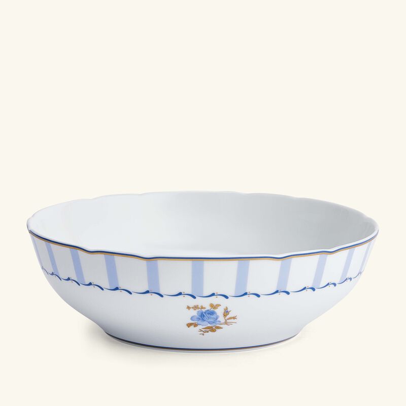 bernardaud brocante serving bowl blue 24cm
