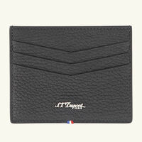 Neo Capsule Card Holder Black st dupont neo capsule card holder black