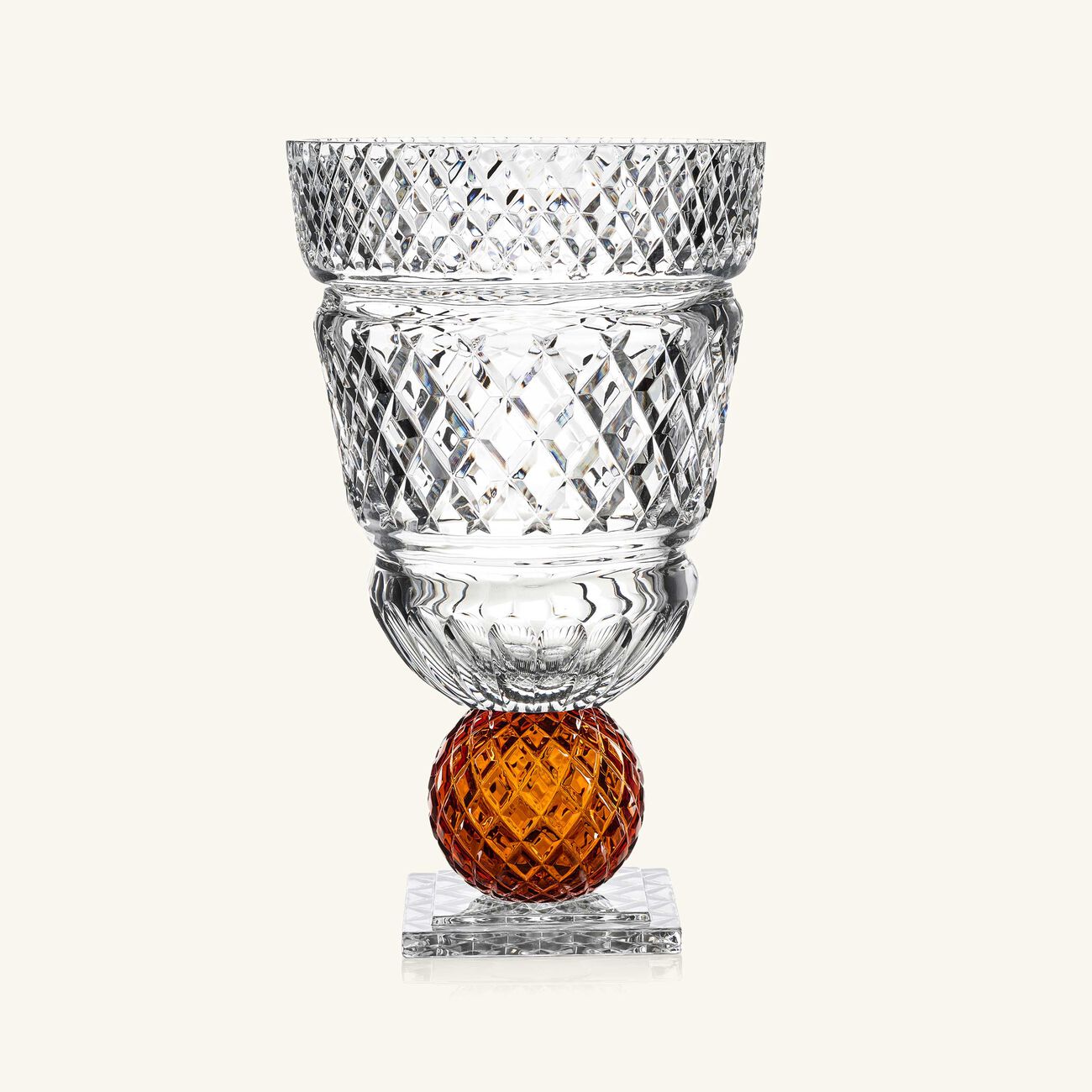 Katherine Conical Vase Large Clear mario cioni c katherine conical vase large clear