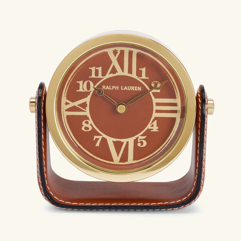 رالف لورين هوم ساعة الحائط برينان بنية