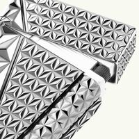 اس تي دوبون ولّاعة لين 2 دبل فاير إكس باللون الفضي