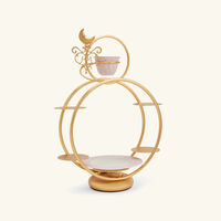 villari pastry   coffee cup holder gold