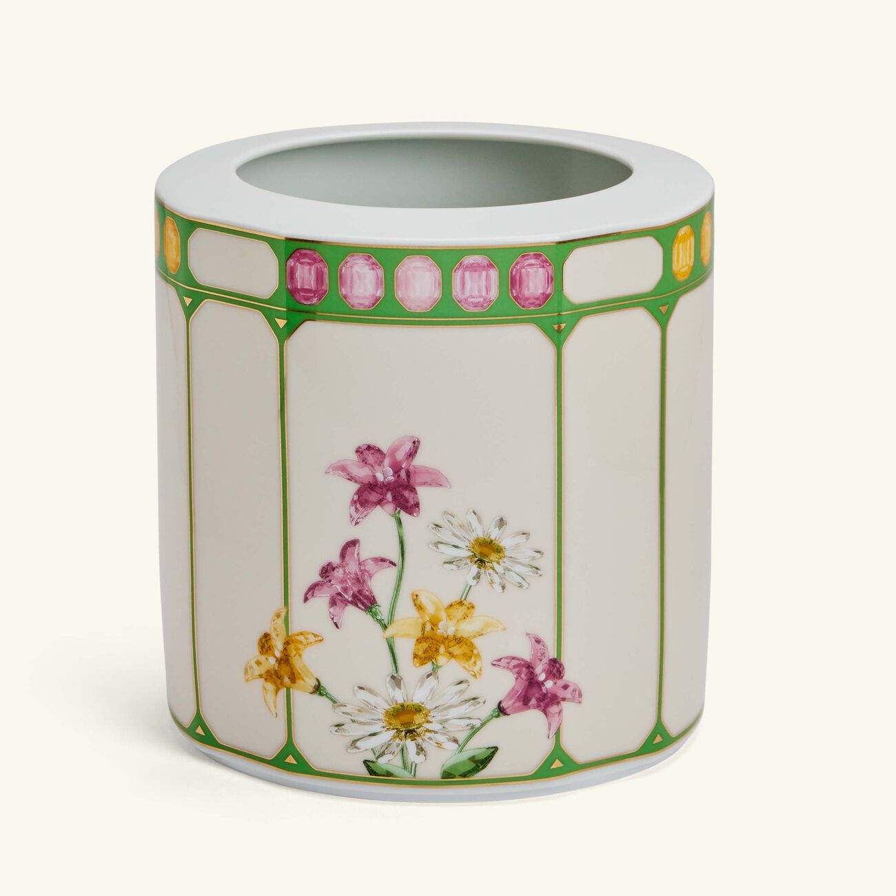 Idyllia Vase Round Medium Marshmallow rosenthal idyllia vase round medium marshmallow