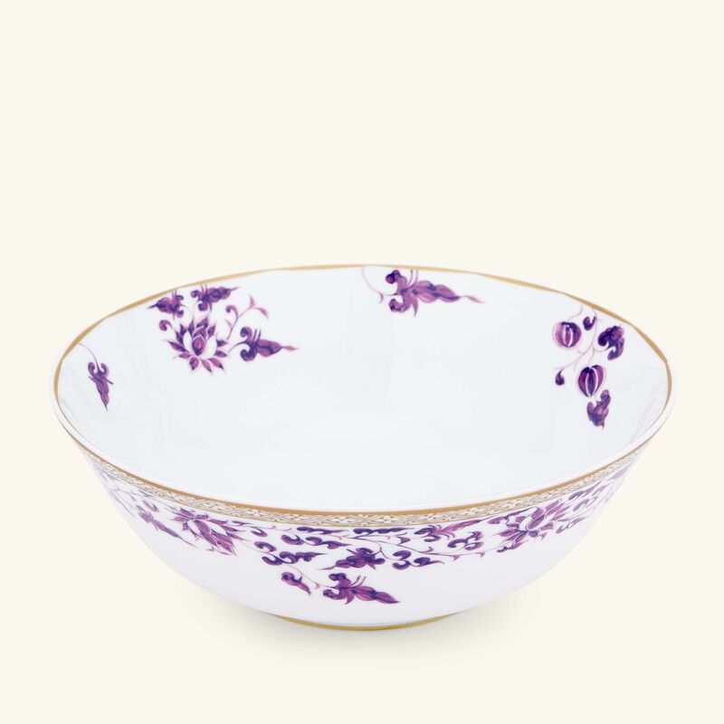 Prunus Salad Bowl Purple 25cm bernardaud prunus salad bowl purple 25cm