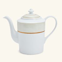 Sauvage Blanc Coffee Pot Gold bernardaud sauvage blanc coffee pot gold