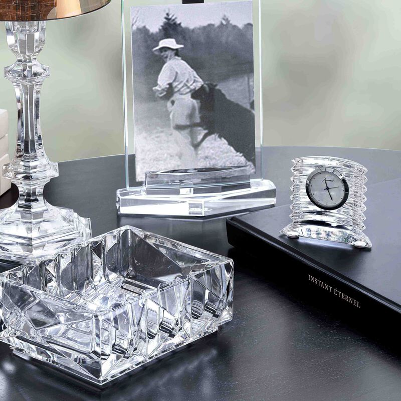 baccarat lalande clock clear