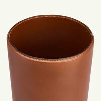 ralph lauren home brennan waste basket brown
