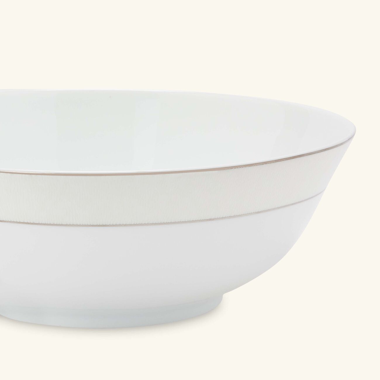 Dune Salad Bowl White 25cm bernardaud dune salad bowl white 25cm