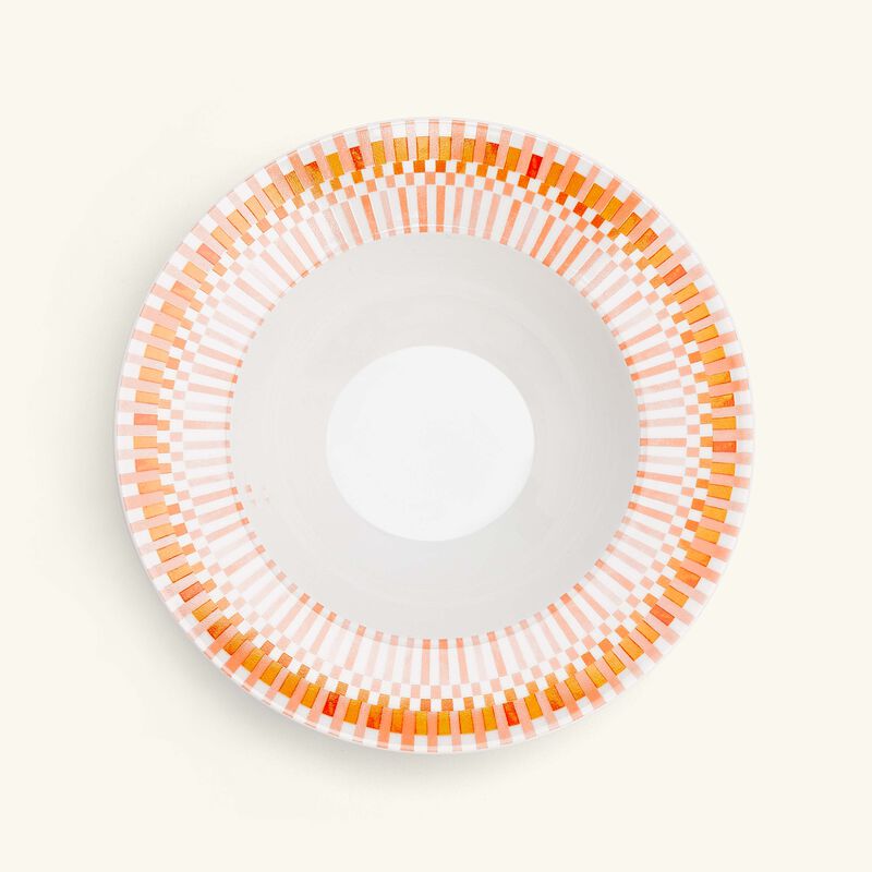 Terra Rosa Soup Plate Round Orange 22cm bernardaud terra rosa soup plate round orange 22cm