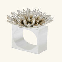 kim seybert stellar napkin ring silver
