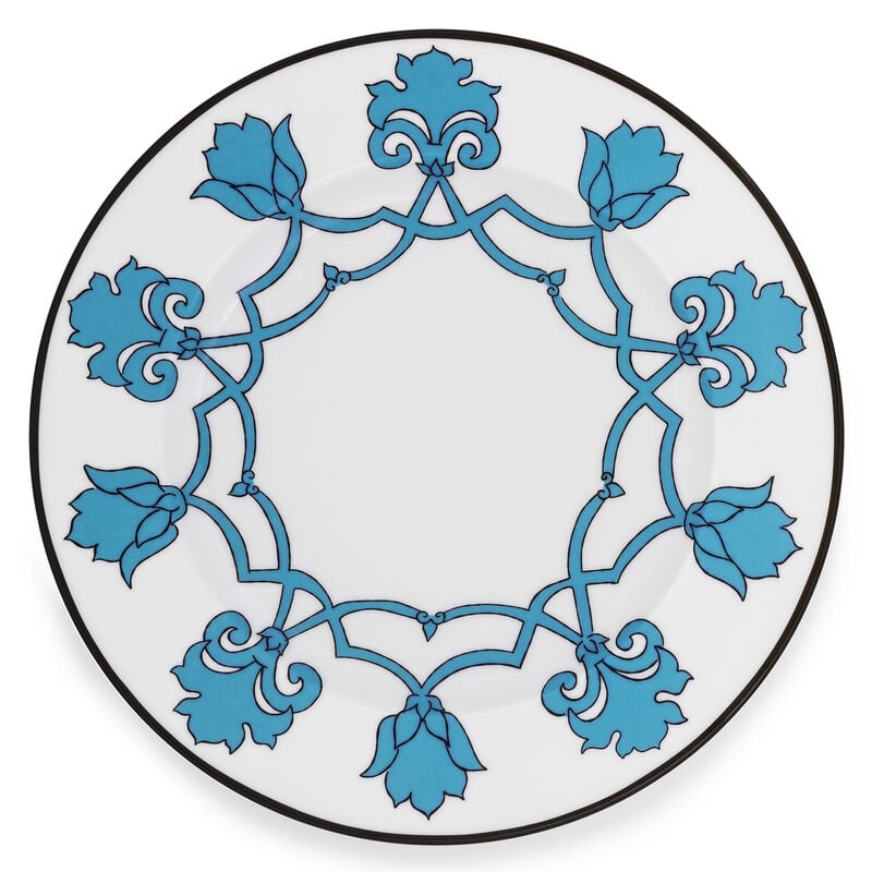 Jaipur Dinner Plate Blue, large