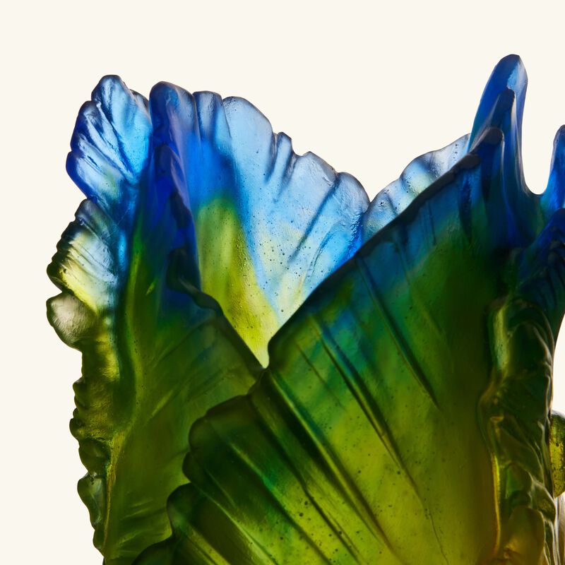 دوم مزهرية فلور دو باون إكزوتيك صغيرة باللون الأخضر   إصدار محدود