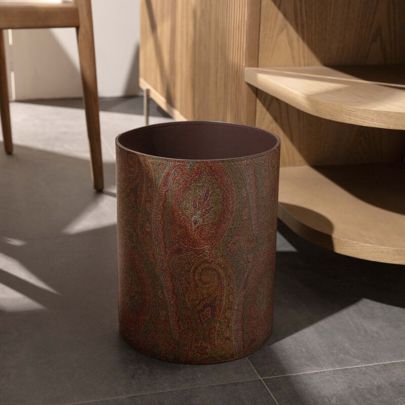 etro arnica wastepaper basket brown